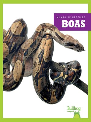 cover image of Boas (Boa Constrictors)